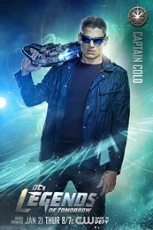 Legends of Tomorrow Poster Staffel 1 Captain Cold