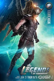 Legends of Tomorrow Poster Staffel 1 Hawkman