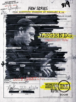 Legends Poster zum Serienstart