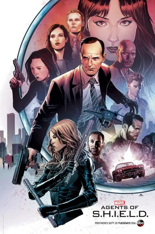 Marvel's Agents of S.H.I.E.L.D. Poster Comic