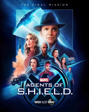 Marvel's Agents of S.H.I.E.L.D. Poster Staffel 7