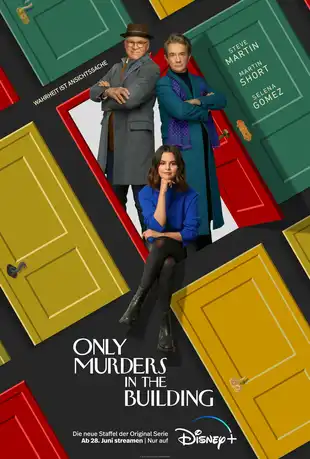 Only Murders in the Building deutsches Poster zu Staffel 2