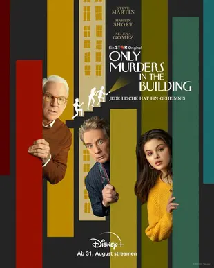 Only Murders In the Building deutsches Poster
