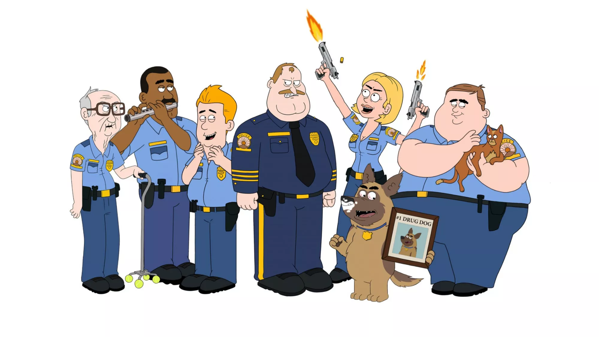 Paradise PD - Streams, Episodenguide und News zur Serie