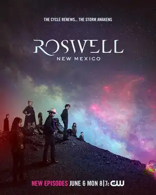 Roswell, New Mexico Poster Staffel 4