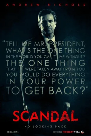 Scandal Poster 4. Staffel Andrew Nichols