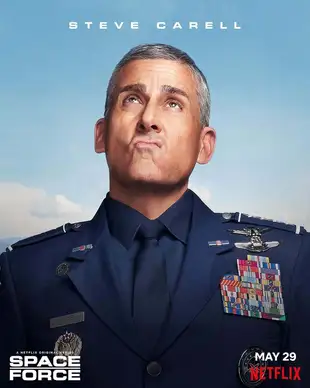Space Force Poster Staffel 1: Steve Carell