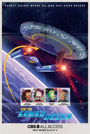 Star Trek: Lower Decks Poster 2 Staffel 1