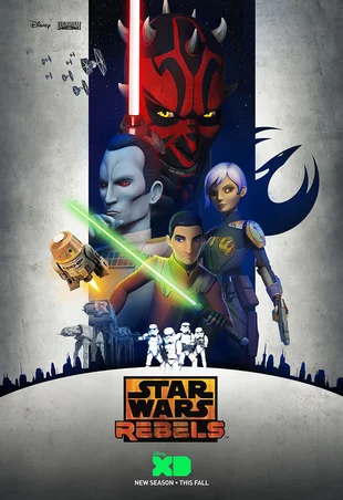 Poster zur 3. Staffel von Star Wars Rebels