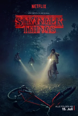 Stranger Things deutsches Poster zur 1. Staffel
