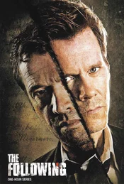 The Following Poster Staffel 1 James Purefoy und Kevin Bacon