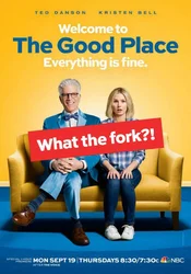 The Good Place Poster Staffel 1: What the Fork