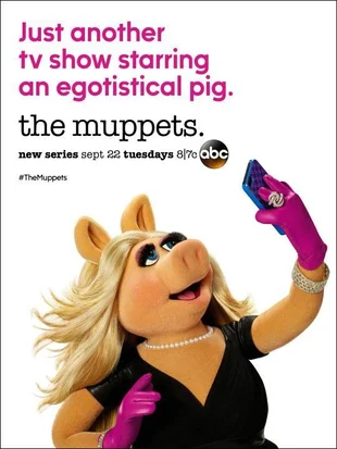 The Muppets Poster Miss Piggy