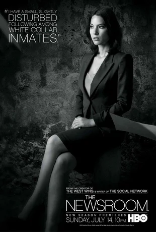 The Newsroom Poster Sloan