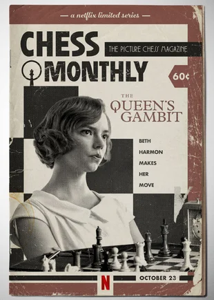 The Queen's Gambit Poster 3 Staffel 1