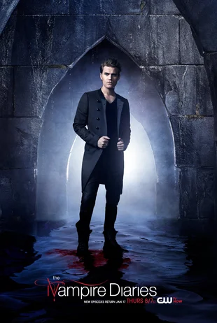The Vampire Diaries Poster Paul Wesley