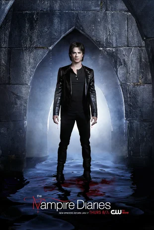The Vampire Diaries Poster Ian Somerhalder