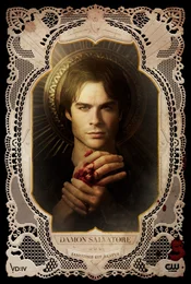 The Vampire Diaries Poster Damon