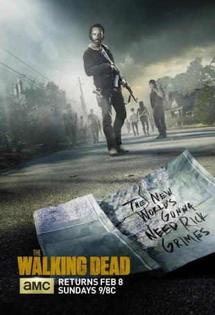 The Walking Dead Poster: The new world's gonna need Rick Grimes