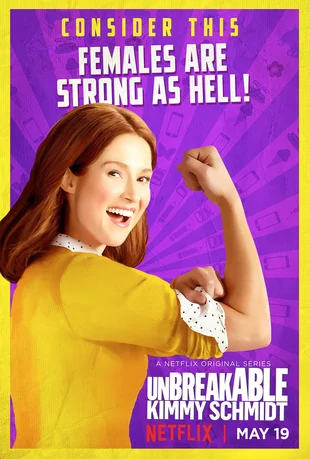 Unbreakable Kimmy Schmidt Poster Staffel 3: Females are strong as Hell