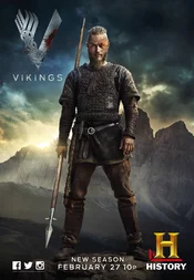 Vikings Poster Staffel 2 - Ragnar