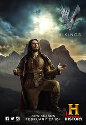 Vikings Staffel 2 Poster: George Blagden