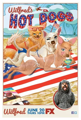 Wilfred Serienposter im Comic-Stil #1