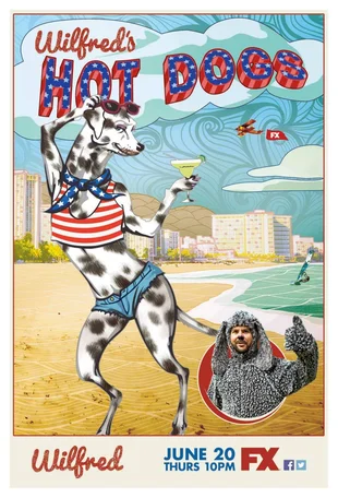 Wilfred Serienposter im Comic-Stil #3