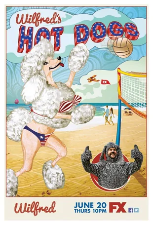 Wilfred Serienposter im Comic-Stil #4