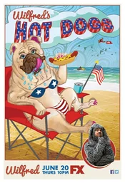 Wilfred Serienposter im Comic-Stil #2